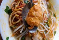 “Vi diệu” Bún Chả Ghẹ Bò tại Ghẹ Hàm Ninh Quán